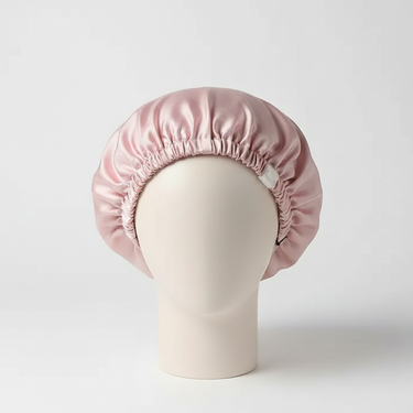 Bonnet de Nuit en Soie de Mûrier 100% Natureller - Cheveu doux - StudioSoie